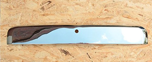 phil trade Dacia Duster Chrom Heckleiste über Kennzeichen Kofferraum Leiste