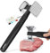 Spring Chef Meat Tenderizer Tool - Heavy Duty Aluminium Chicken Meat Mallet for Cooking - Dual Sided Food Hammer - Kitchen Beater for Steak and Beef - Food Pounder Flattener with Soft Grip Handle