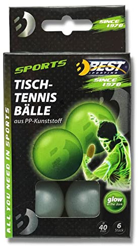 TT-Bälle 6 St. GLOW IN THE DARK