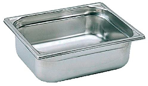 Bourgeat K057 Gastronorm Pan, 1/2, Stainless Steel, 12 L, 325 mm Length x 265 mm Width x 200 mm Deep | Gastronorm pan with 325 mm length and 265 mm width, tailored specifically to meet intense commercial catering demands.