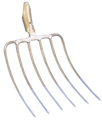 Kerbl Silogabel 6 Zinken ohne Stiel, 35 x 29 cm