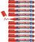 edding 360 Whiteboardmarker - rot - 10 Whiteboard Stifte - Rundspitze 1,5-3 mm - Boardmarker abwischbar - für Whiteboard, Flipchart, Magnettafel, Pinnwand, Memoboard - Sketchnotes - nachfüllbar