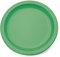Harfield 17cm Polycarbonate Narrow Rimmed Plate Emerald (Pack of 4)