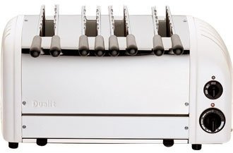 Dualit Sandwich toasters 4 slot White finish