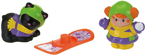 Fisher-Price – P8716 – Tube Figur Little People – Skateboard