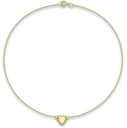 CARISSIMA Damen-Fußkette 9 Karat (375) Gelbgold 24 cm