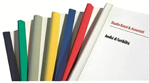 Fellowes Papier-Klemmschiene, Durchmesser 3 mm, 50 Stück No grau
