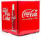 Husky HUS-EL196 Coca Cola Design Mini Fridge/Drinks Cooler, Red