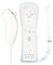 Commande Remote + Nunchuck + Étui + Sangle, pour Nintendo Wii et Wii U, Blanche, avec Motion Plus