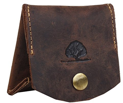 Greenburry Vintage Porte-monnaie bourse cuir 7,5 cm