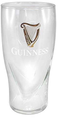 Guinness Golden Harp 3D Pint Glasses