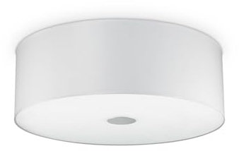 Ideal Lux Deckenleuchte WOODY PL5, 5-flammig, E27, Weiß