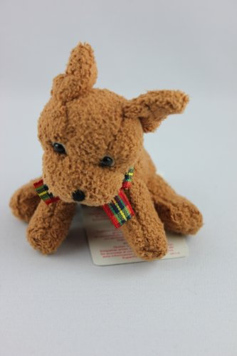 Russ - 22474 - Hund, braun, Plüsch, 8cm