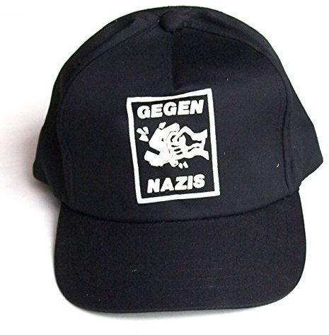 BAD TASTE Basecap GEGEN Nazis Baseball Cap Baumwolle Bedruckt