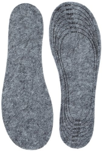 Playshoes Felt Insole, 189982, Size EU from 20/21-34/35