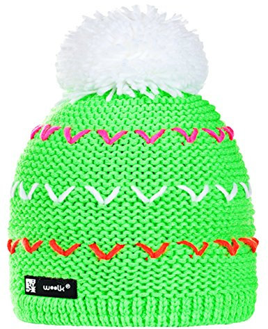 Wollig Wurm Winter Nordic Spirit Beanie Mütze mit Ponpon Damen Herren HAT Hats Fashion SKI Snowboard Morefazltd (TM)(Spirit 75)