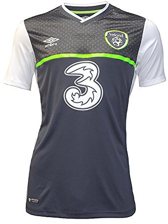 2015-2016 Ireland Away Umbro Football Shirt