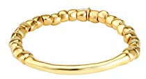 Uno de 50 JOURNEY Beaded Stretch Bracelet, 18K Gold-Plated