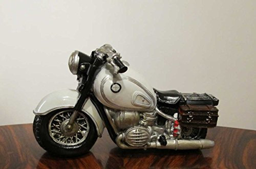 Udo Schmidt GmbH & Co Spardose Motorrad Bike (Weiss)