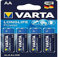 Varta High Energy 04906 - battery - AA - Alkaline x 4