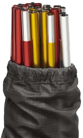 Fjällräven Unisex-Adult F55017-000 Zeltzubehör Abisko Lite 3 Pole Kit, One Size, Multicolore, Einheitsgröße