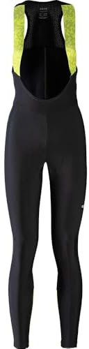 GOREWEAR Progress Thermo Trägerhose+ Damen, Black/Neon Yellow, M