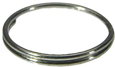 100x Kristall Verbinder Ring Ø 10mm Chrom ~ Kronleuchter Lüster