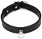 SMspade Kunstleder Kragenchoker schwarz für Männer Frauen Cosplay