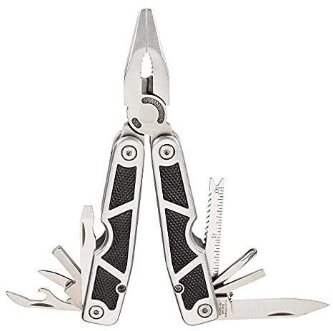 Herbertz Unisex – Erwachsene, 108100 Multitool-Adapter-9 Bits-Nylonetui, mehrfarbig, M