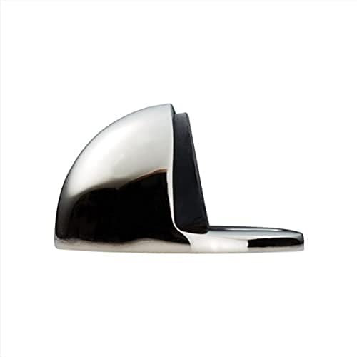 Carlisle Brass AA20CP Floor Mounted Oval Doorstop, Polished Chrome, 32 mm