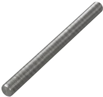 1 Stück Gewindestange M16-1.000 mm DIN 975 Edelstahl A2