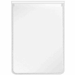 VELOFLEX 100 x Ausweishülle 63x87mm transparent