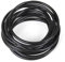 Mytoptrendz® Girl's Jelly Rubber Bracelets Bangle Wristband 12 Pcs (Black)