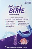 4 X Retainer Brite Cleaning Tablets - 96 Tablet Pack - 3 Months Supply