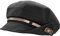 dy_mode Elegante Damen Mütze Ballonmütze Damenhut Schirmmütze - A044 (A044-Schwarz)