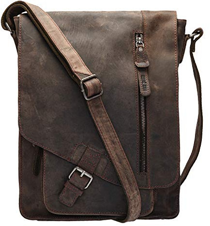 Greenburry Vintage Revival Umhängetasche Leder 25 cm