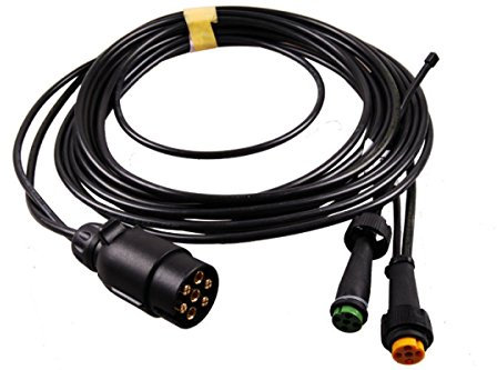 Aspöck cavo set 7 Pol. principale cavo 9 m con connettore a baionetta 2 X