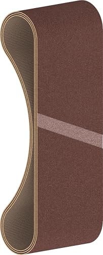 Bosch 3X PRO Paint on Wood and Hardwood X440 Sanding Belt for Sanders (for Paint on Wood, Hardwood, 100 x 620 mm, Grit 220, Professional Accessory Belt Sander)