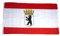 Fahne Flagge Berlin Bär mit Krone NEU 60 x 90 cm Fahnen