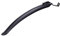 BBB Cycling Fahrrad Schutzblech Vorne RoadProtector, Spritzschutz für Mountainbike, Rennräder , BFD-21R, Schwarz, One Size, 28 Zoll, front/vorn
