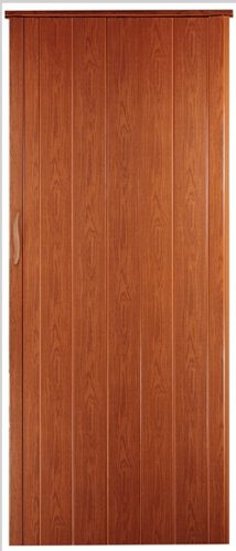 Falttür Schiebetür Tür Kirsche Farben Höhe 202 cm Einbaubreite bis 96 cm Doppelwandprofil Neu