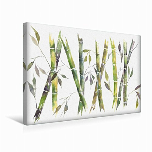 CALVENDO Toile Murale en Bambou 45 x 30 cm