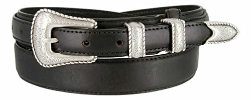 Unbekannt Belts.com Herren Gürtel Gr. 52, Schwarz - Schwarz