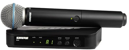 Shure BLX24/B58-H10 Wireless Vocal System with Beta 58A Handheld Microphone, H10