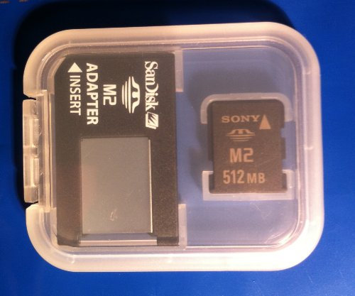 Sony MS MICRO 512 MB + Adaptor. MagicGate, MS Pro and M2 Compatible