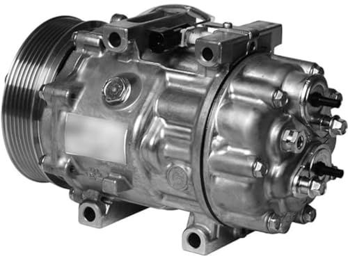 Valeo Kompressor, Klimaanlage, vorgefüllt mit Öl, 813203 | Kompatibel mit: FORD FOCUS C-MAX, FOCUS II, FOCUS II Stufenheck, FOCUS II Turnier