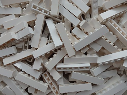 LEGO Bricks: White 1x6. Part 3009 (X 25)
