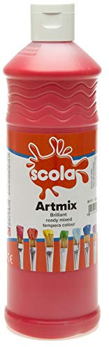 Scola Artmix Poster Paint 600ml Red