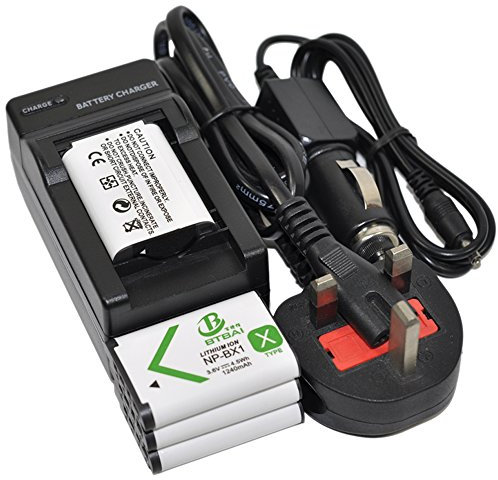 4x NPBX1 NP-BX1 Batterie+Chargeur pour Sony Cyber-shot DSC-HX300 RX1 RX100 II III RX100 RX100M2 RX1R RX1B WX300 HX50 HX50Vb hx60 RX100M3 HDR-AS15 AS100 AS15B AS15S gw66V PJ200E PJ260 GWP88