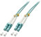 LINDY 46403 LWL-Duplexkabel LC/LC OM3 75m, blau